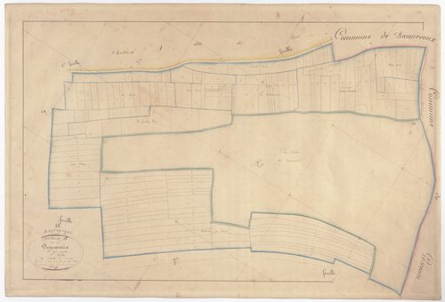 SEPTSARGES - Section B - de Dugnévaux - feuille 01