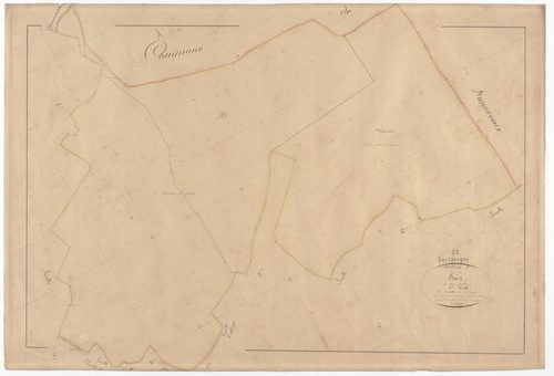 SEPTSARGES - Section A - des Bois - feuille 01
