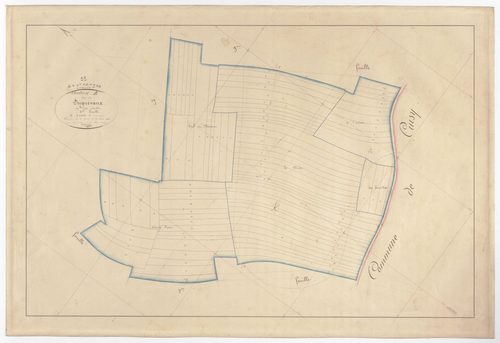 SEPTSARGES - Section B - de Dugnévaux - feuille 04