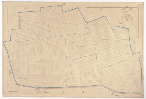 SEPTSARGES - Section B - de Dugnévaux - feuille 05
