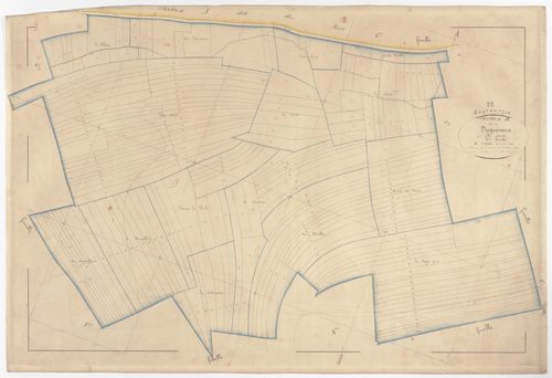 SEPTSARGES - Section B - de Dugnévaux - feuille 02