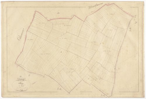 SEPTSARGES - Section C - du Village - feuille 04