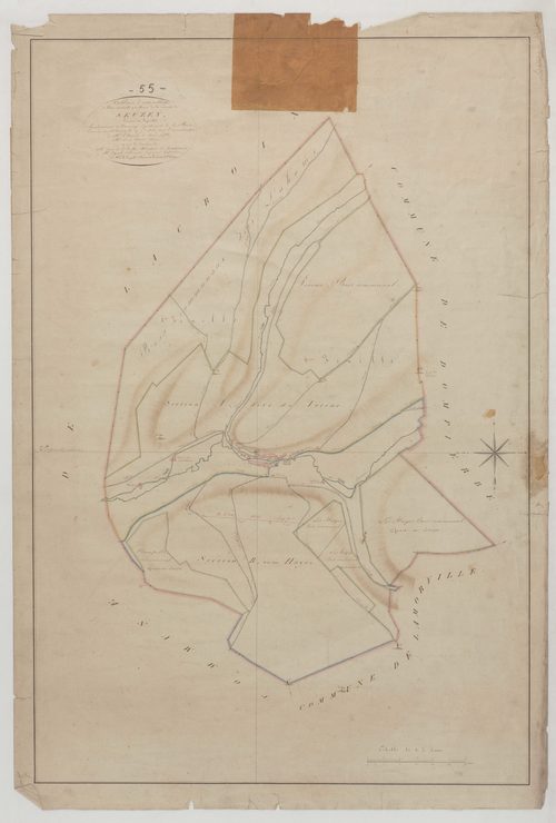 SEUZEY - Tableau d'assemblage feuille 01