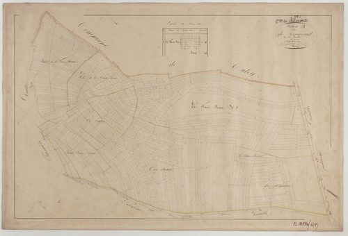 SILMONT - Section A de Revaussart feuille 03