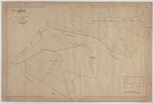 SILMONT - Section A de Revaussart feuille 01
