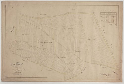 SILMONT - Section A de Revaussart feuille 02