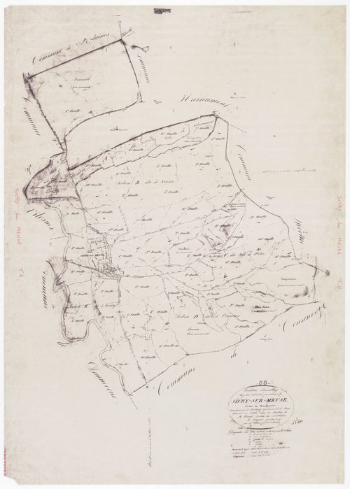 SIVRY-SUR-MEUSE - Tableau d'assemblage - feuille 01