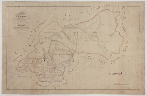 SOMMEILLES - Tableau d'assemblage feuille 01