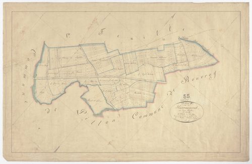 SORBEY - Section B - de Harraumont - feuille 02