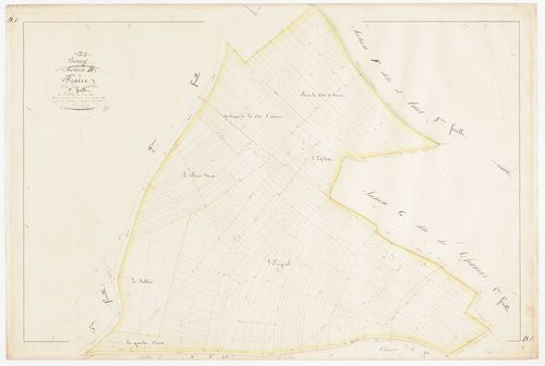 SORCY-SAINT-MARTIN - Section D de Praire feuille 01