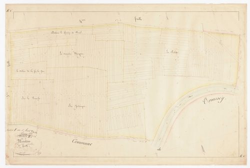 SORCY-SAINT-MARTIN - Section E de Menton feuille 06