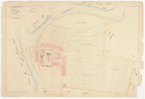 SORCY-SAINT-MARTIN - Section C du Bourg feuille 01