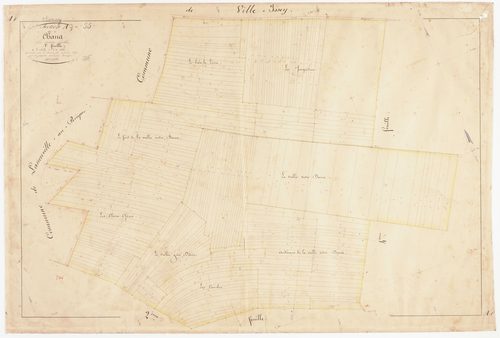 SORCY-SAINT-MARTIN - Section A de Chana feuille 01