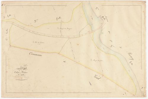 SORCY-SAINT-MARTIN - Section B de Outre-Pont feuille 02
