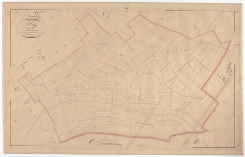 SOUILLY - Section E - du Village - feuille 02