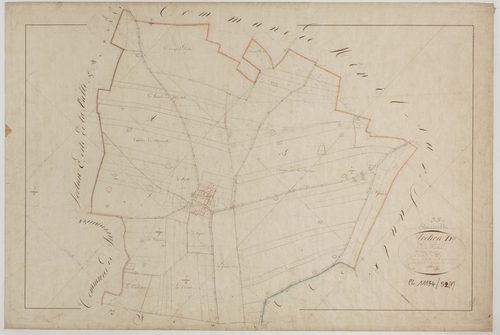 STAINVILLE - Section D de Jovilliers feuille 01