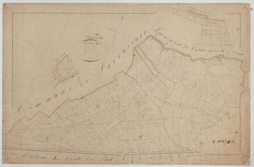 STAINVILLE - Section F du Village feuille 02