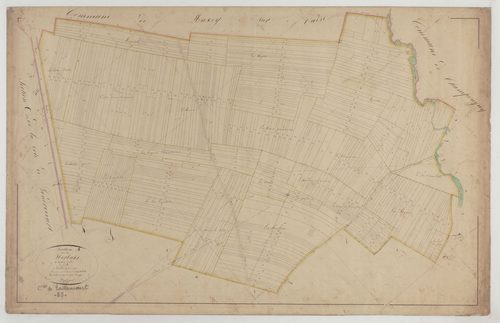 TAILLANCOURT - Section A des Herbues feuille 01