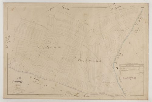 TANNOIS - Section D de la Perrière feuille 07
