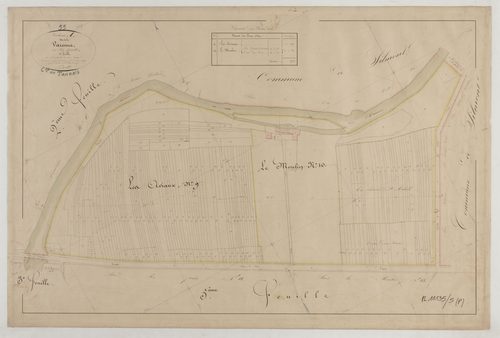 TANNOIS - Section A de la Varenne feuille 04