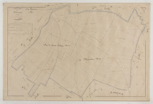 TANNOIS - Section C de Boussomma feuille 05