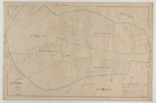 TANNOIS - Section B du Village feuille 05