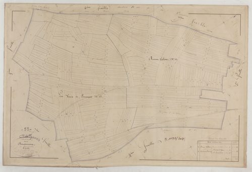 TANNOIS - Section C de Boussomma feuille 06