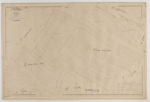 TANNOIS - Section D de la Perrière feuille 03