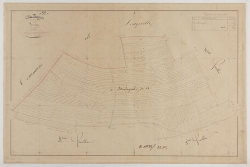 TANNOIS - Section D de la Perrière feuille 09