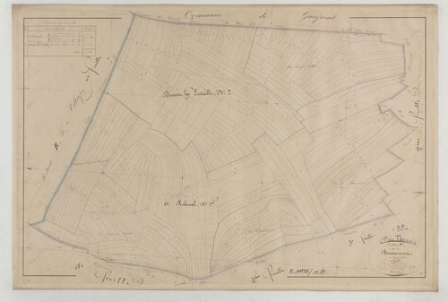 TANNOIS - Section C de Boussomma feuille 01
