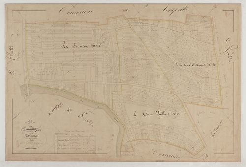 TANNOIS - Section A de la Varenne feuille 02
