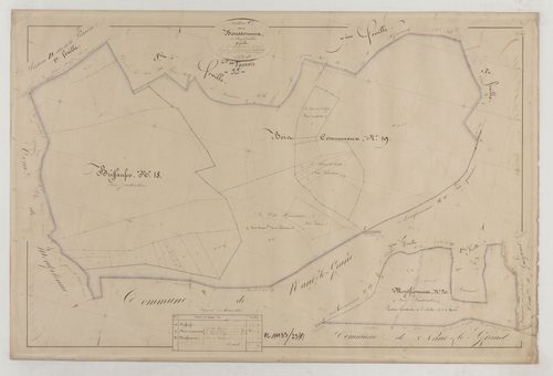 TANNOIS - Section C de Boussomma feuille 09