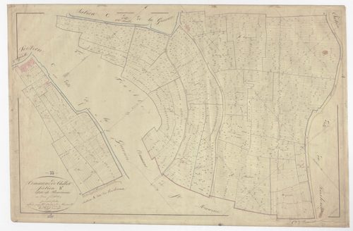 THILLOT - Section B - de Racineau - feuille 01