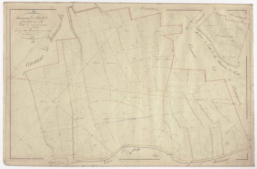THILLOT - Section A - du Bois le Comte - feuille U