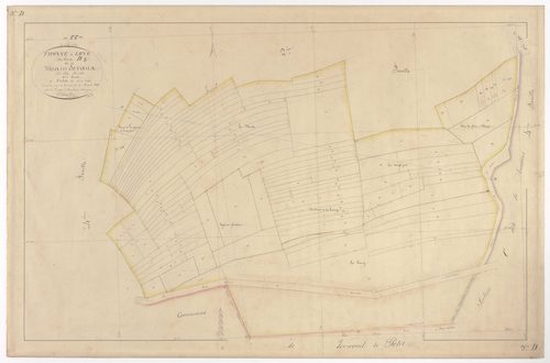 THONNE-LA-LONG - Section D - de Maindevaux - feuille 03