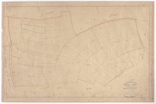 THONNE-LA-LONG - Section A - du Fond de la Vaux - feuille 01