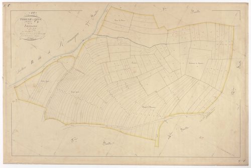THONNE-LA-LONG - Section C - de Saussus - feuille 03