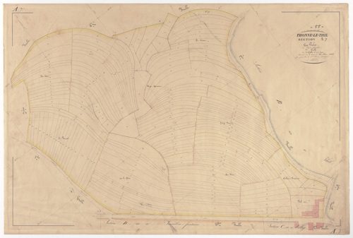 THONNE-LE-THIL - Section A - de la Grève - feuille 07