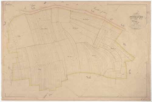 THONNE-LE-THIL - Section C - du Village - feuille 06
