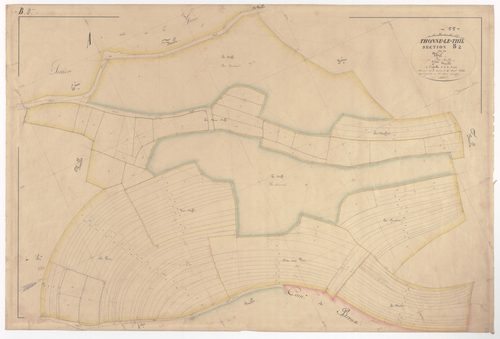 THONNE-LE-THIL - Section B - du Thil - feuille 02