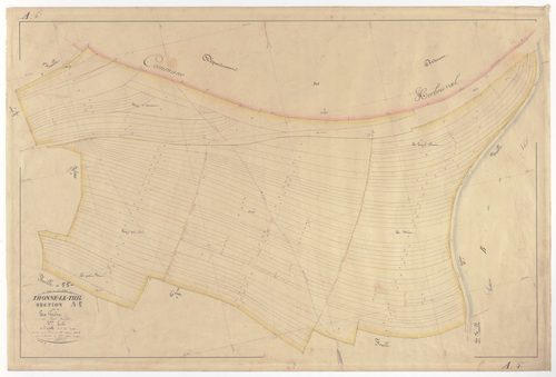 THONNE-LE-THIL - Section A - de la Grève - feuille 05