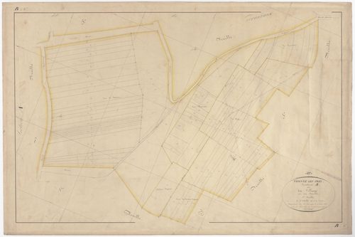 THONNE-LES-PRES - Section B - du Village - feuille 06