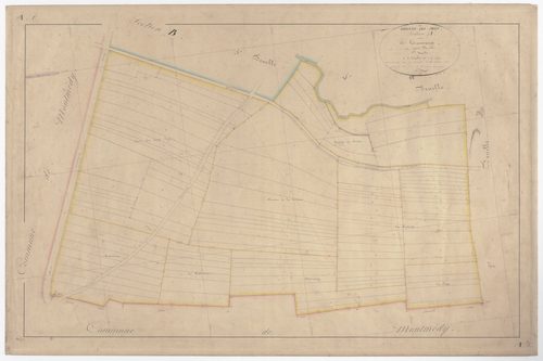 THONNE-LES-PRES - Section A - de Géranvaux - feuille 01