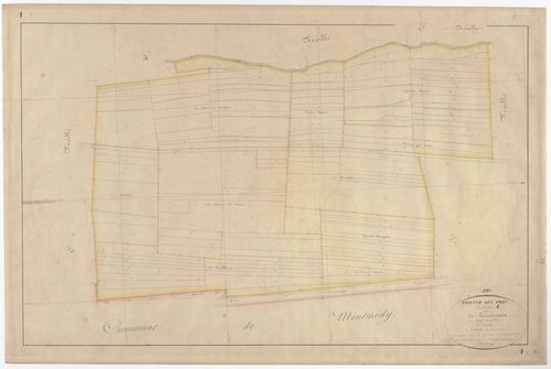 THONNE-LES-PRES - Section A - de Géranvaux - feuille 02