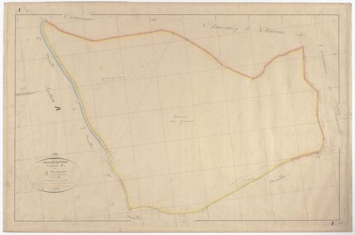 THONNE-LES-PRES - Section A - de Géranvaux - feuille 07