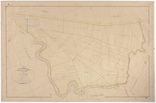 THONNE-LES-PRES - Section B - du Village - feuille 04