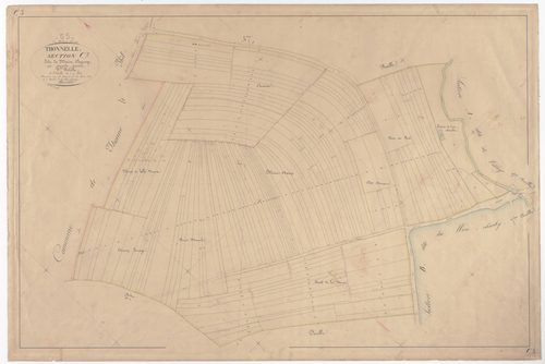 THONNELLE - Section C - de Morin-Champ - feuille 03