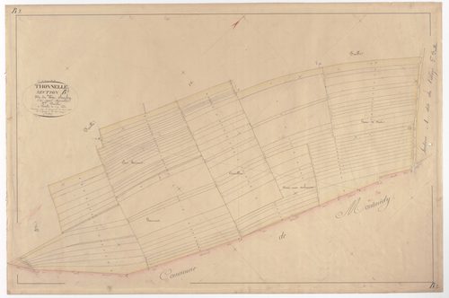 THONNELLE - Section B - du Woec-Chachy - feuille 02