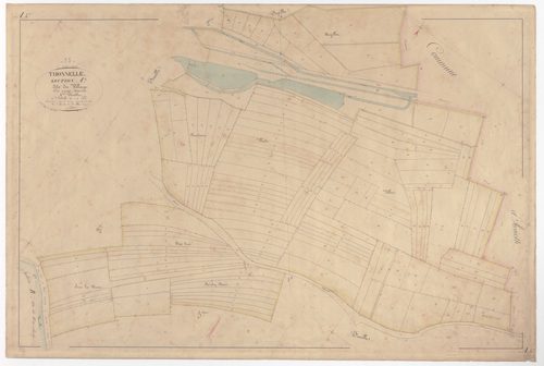THONNELLE - Section A - du Village - feuille 04