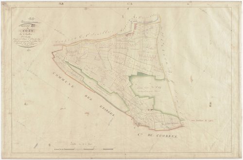 TRESAUVAUX - Section B - de Cuty - feuille 02